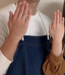 手作り　結婚指輪